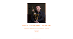 Desktop Screenshot of brucewilliamsonmusic.com